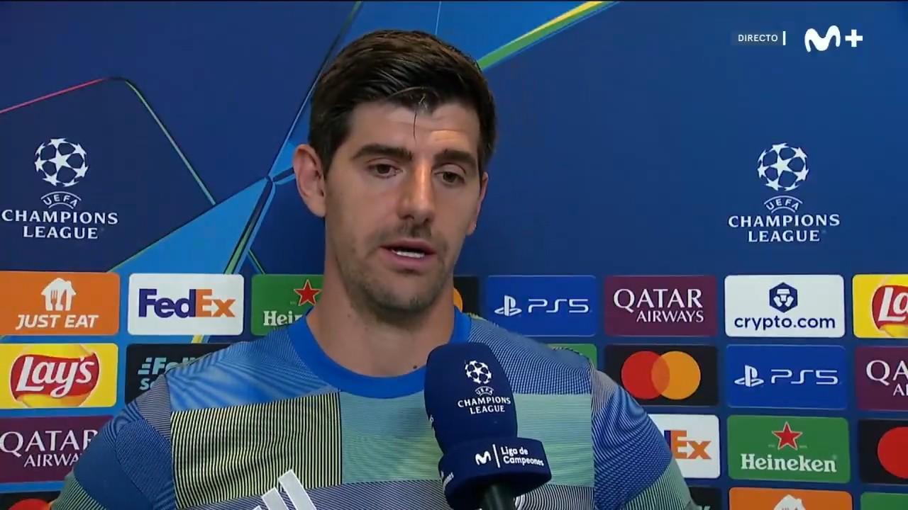 库尔图瓦:第一个丢球多少得怪我,但曼城球员推倒了吕迪格